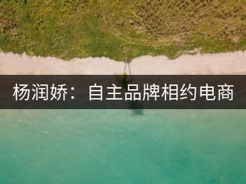 楊潤(rùn)嬌：自主品牌相約電商 小苗變大樹
