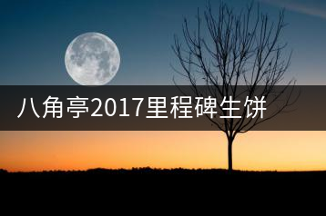 八角亭2017里程碑生餅，擁抱半個(gè)世紀(jì)的情懷