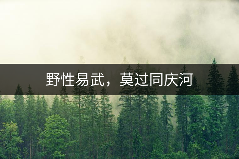 野性易武，莫過同慶河