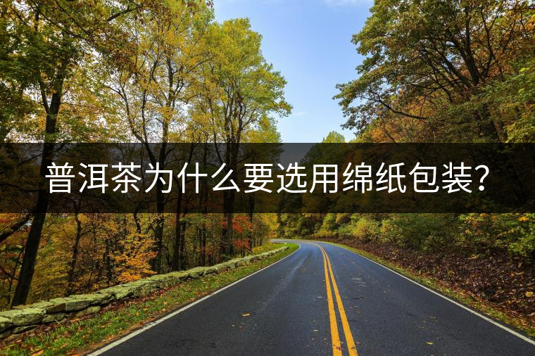 普洱茶為什么要選用綿紙包裝？