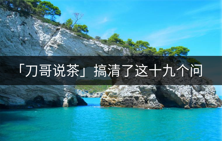 「刀哥說茶」搞清了這十九個(gè)問題，您就是熟茶專家