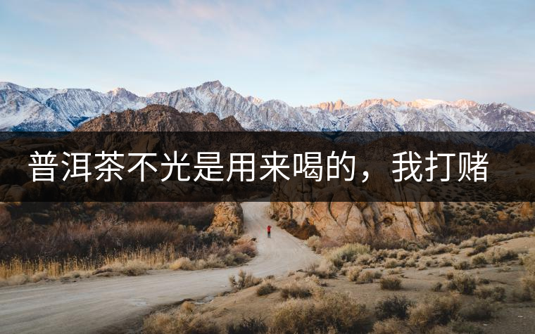 普洱茶不光是用來喝的，我打賭你第一條就不知道！