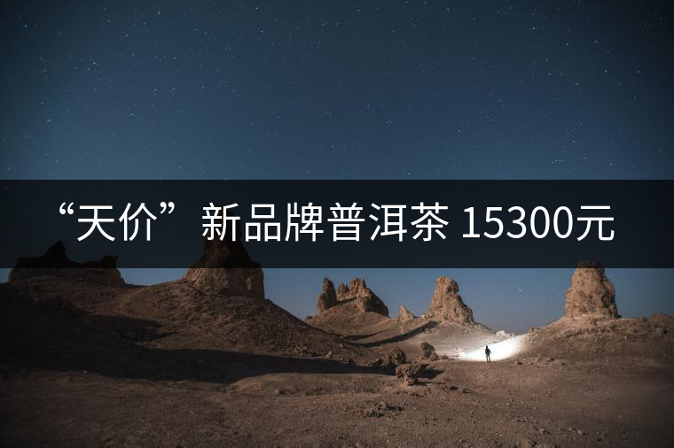 “天價(jià)”新品牌普洱茶 15300元/餅！