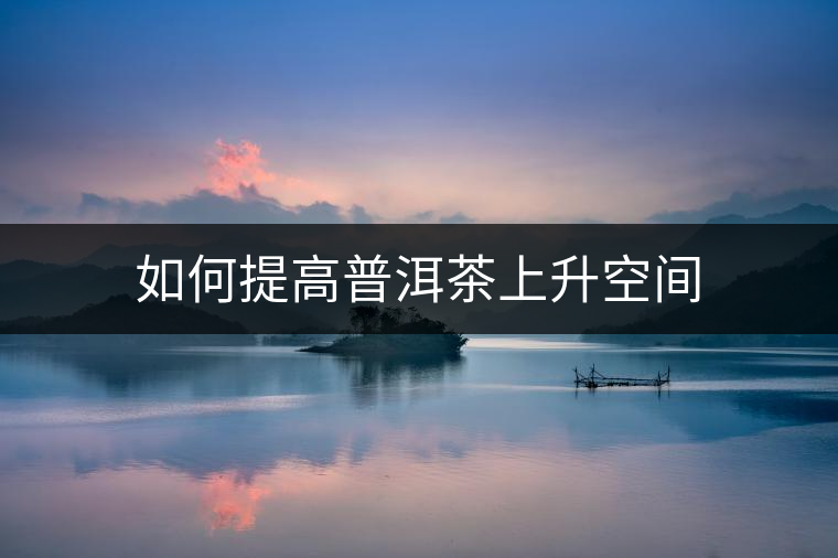 如何提高普洱茶上升空間 如何提高普洱茶上升空間