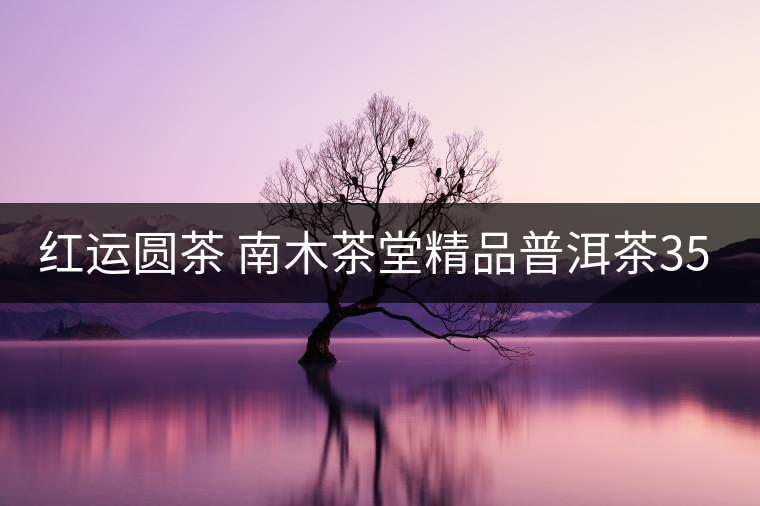 紅運(yùn)圓茶 南木茶堂精品普洱茶357克熟餅 紅運(yùn)圓茶 南木茶堂精品普洱茶357克熟餅