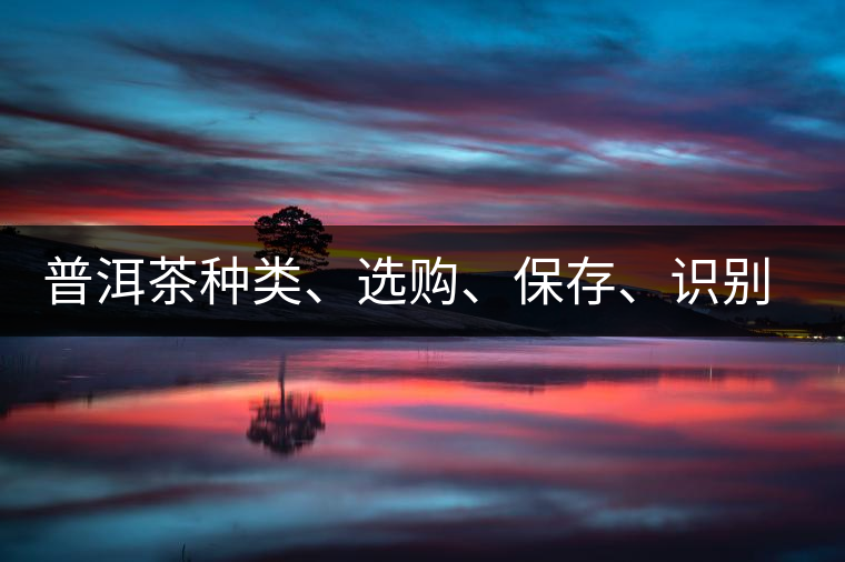 普洱茶種類、選購、保存、識(shí)別、沖泡