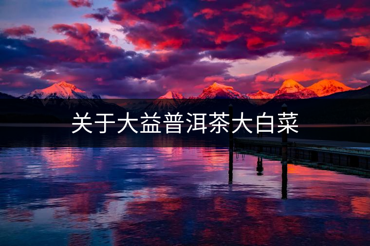 關(guān)于大益普洱茶大白菜 關(guān)于大益普洱茶大白菜