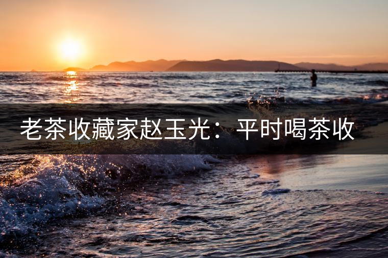 老茶收藏家趙玉光：平時(shí)喝茶收茶的親身體會(huì)