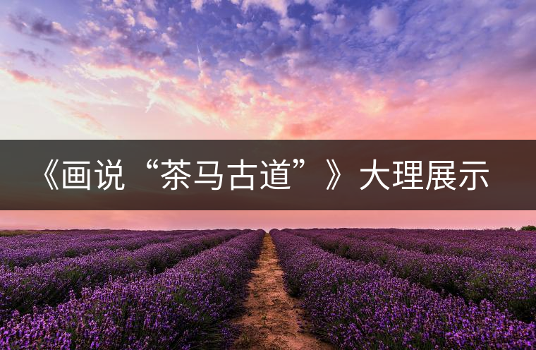 《畫說(shuō)“茶馬古道”》大理展示昔日輝煌 《畫說(shuō)“茶馬古道”》大理展示昔日輝煌