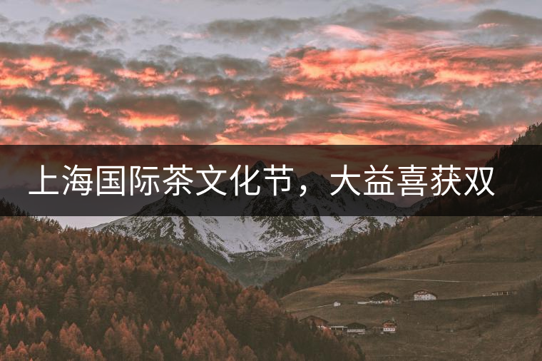 上海國際茶文化節(jié)，大益喜獲雙獎