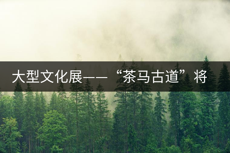 大型文化展——“茶馬古道”將在東莞卡麗蘭亮相