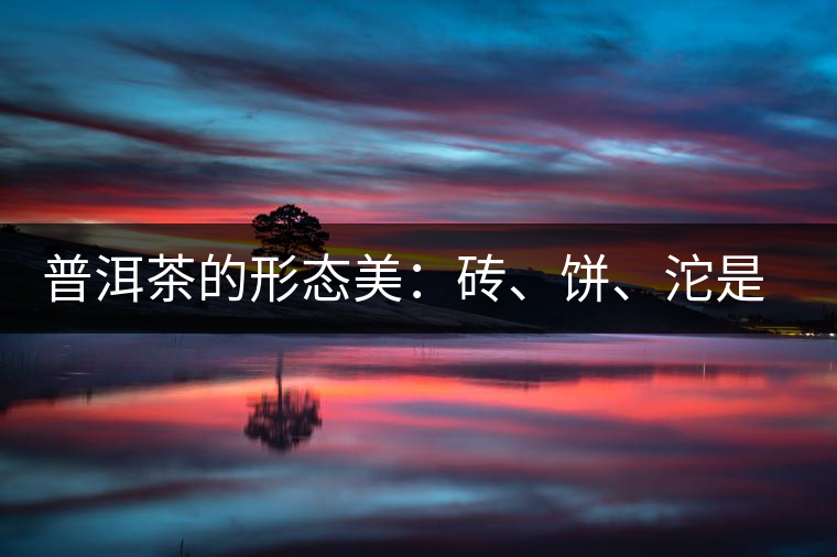 普洱茶的形態(tài)美：磚、餅、沱是如何形成的？