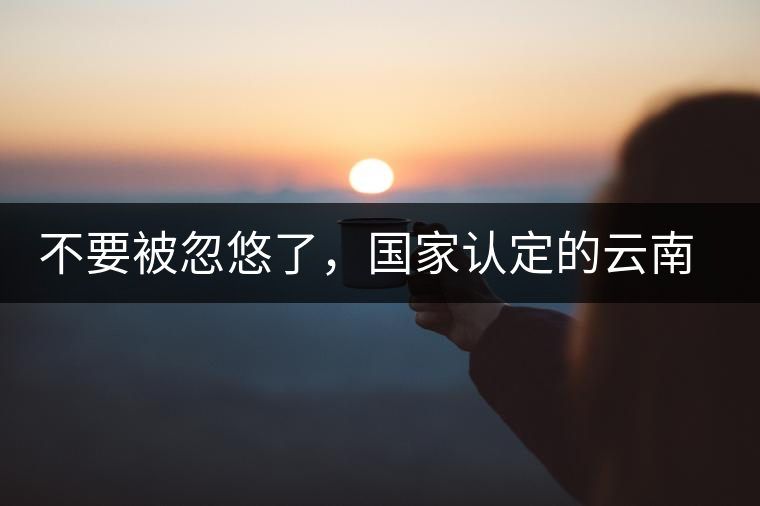 不要被忽悠了，國家認定的云南普洱茶只有這5種