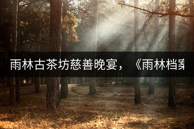 雨林古茶坊慈善晚宴，《雨林檔案·曼松》拍出106萬！