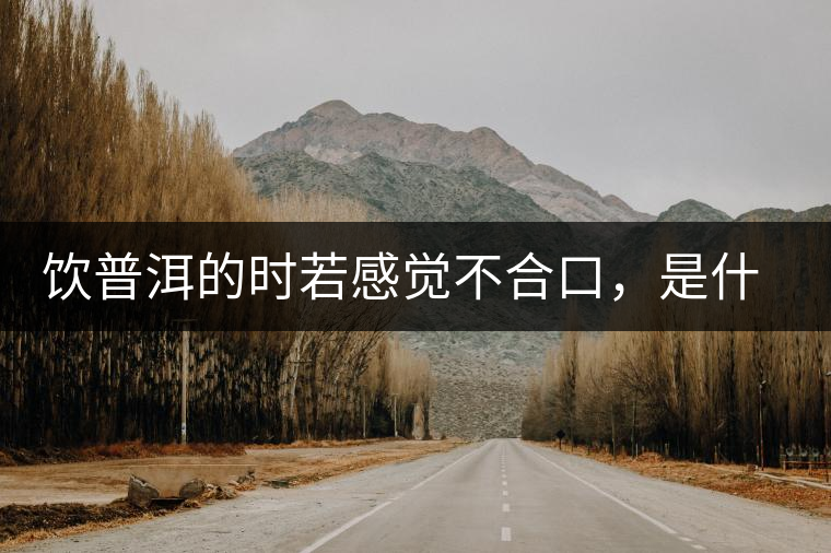 飲普洱的時(shí)若感覺不合口，是什么原呢？