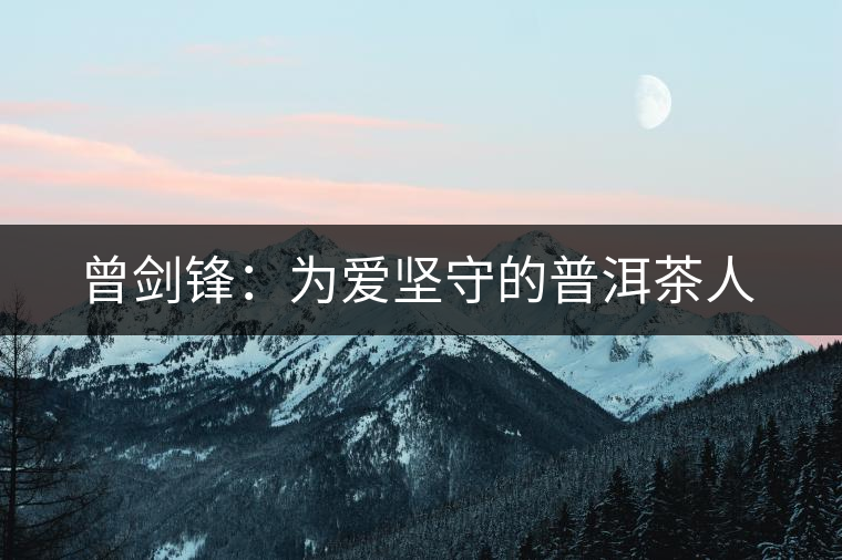 曾劍鋒：為愛堅(jiān)守的普洱茶人