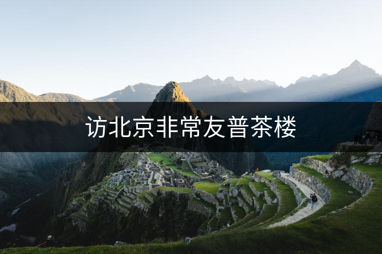 訪北京非常友普茶樓 訪北京非常友普茶樓