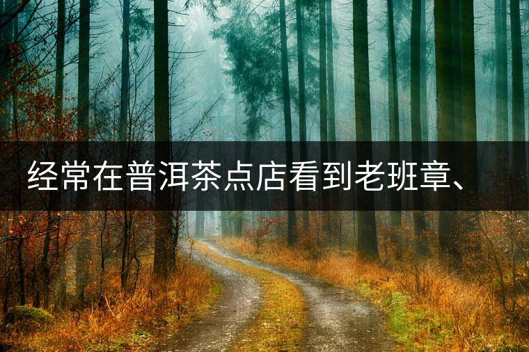 經(jīng)常在普洱茶點店看到老班章、冰島等名氣大的熟茶，它們怎么樣？