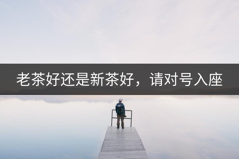 老茶好還是新茶好，請對號入座