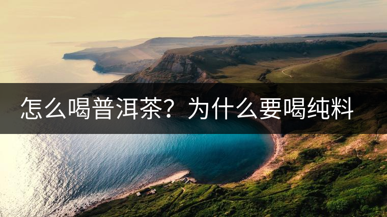 怎么喝普洱茶？為什么要喝純料普洱茶？