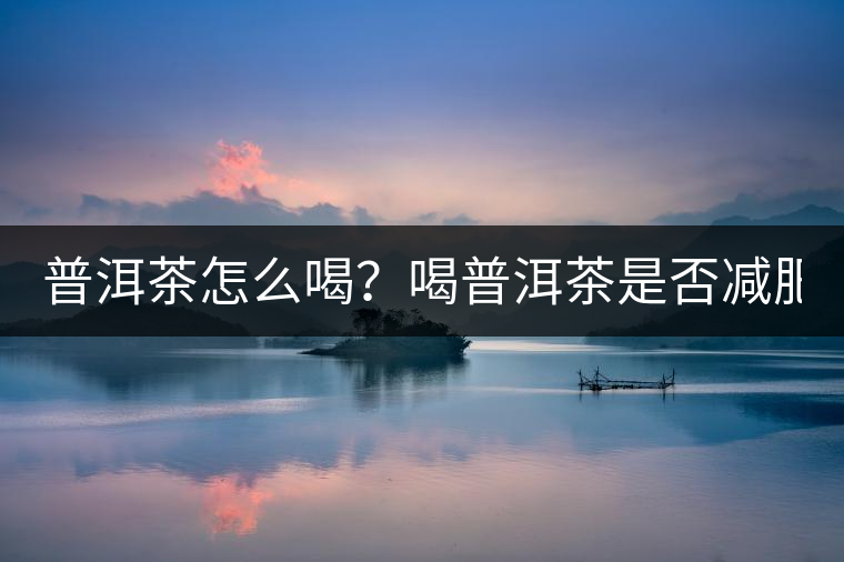 普洱茶怎么喝？喝普洱茶是否減肥？