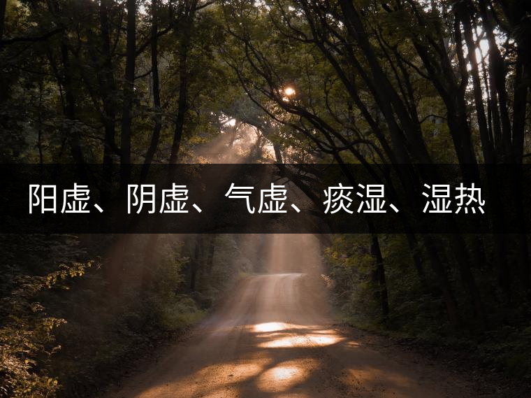 陽虛、陰虛、氣虛、痰濕、濕熱……該怎么喝茶？