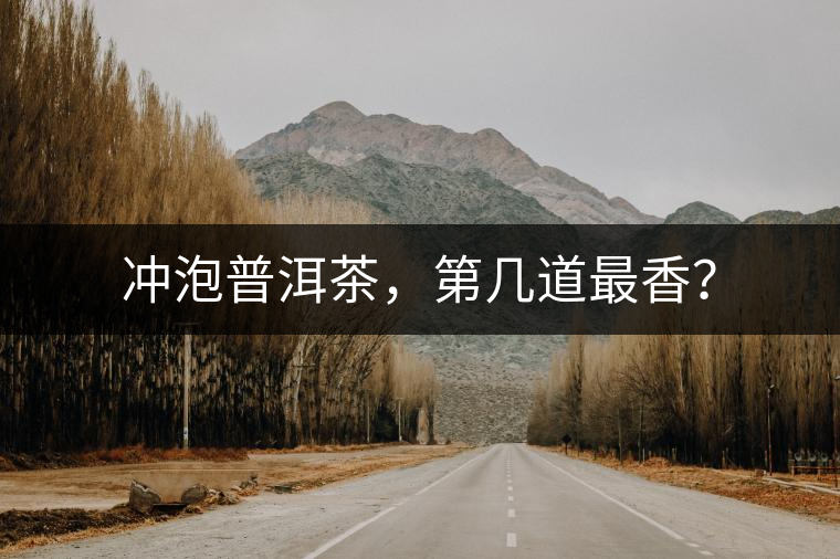 沖泡普洱茶，第幾道最香？
