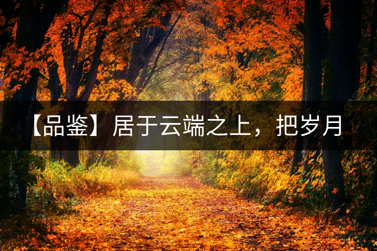 【品鑒】居于云端之上，把歲月“熟”透