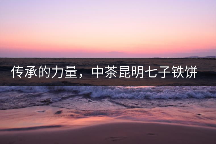 傳承的力量，中茶昆明七子鐵餅（生茶）即將上市