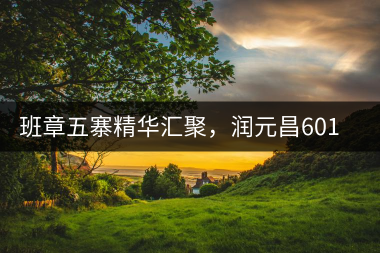 班章五寨精華匯聚，潤元昌601班章之春震撼來襲