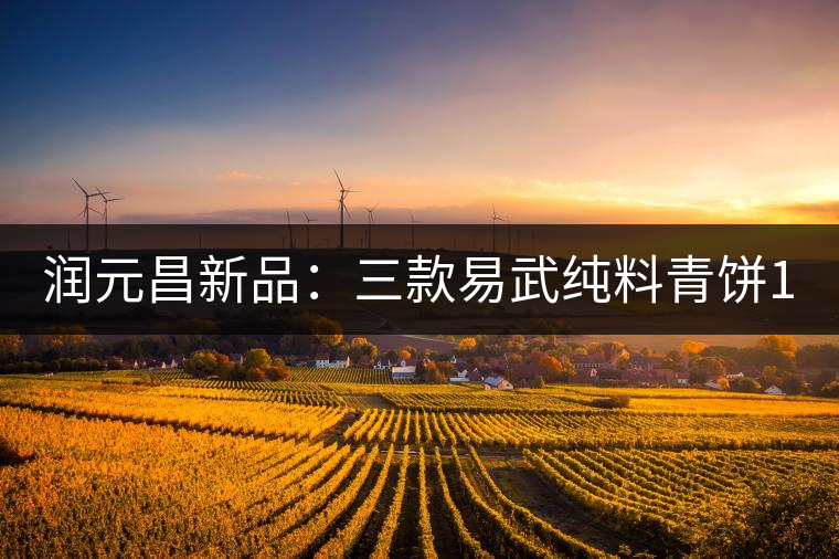 潤(rùn)元昌新品：三款易武純料青餅10月8日正式上市