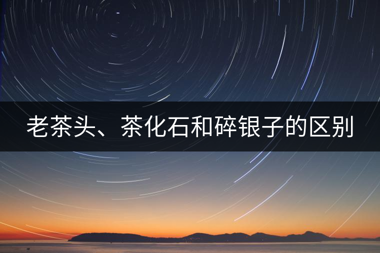 老茶頭、茶化石和碎銀子的區(qū)別