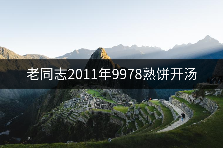 老同志2011年9978熟餅開湯 老同志2011年9978熟餅開湯
