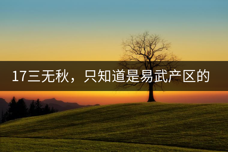 17三無(wú)秋，只知道是易武產(chǎn)區(qū)的非常鮮爽