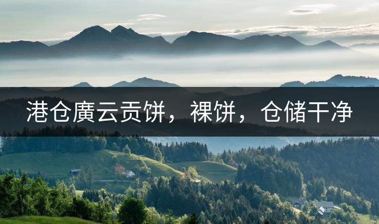 港倉廣云貢餅，裸餅，倉儲干凈