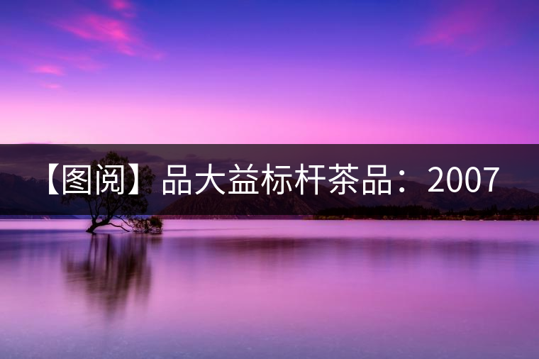 【圖閱】品大益標(biāo)桿茶品:2007年大益7542開湯 【圖閱】品大益標(biāo)桿茶品:2007年大益7542開湯