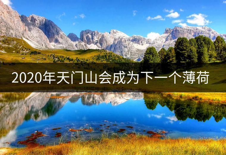2020年天門山會(huì)成為下一個(gè)薄荷塘嗎？