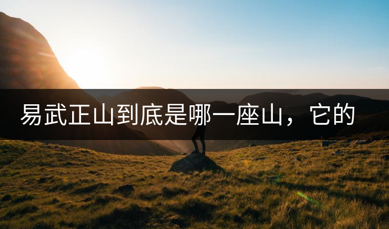 易武正山到底是哪一座山，它的含義你了解嗎？