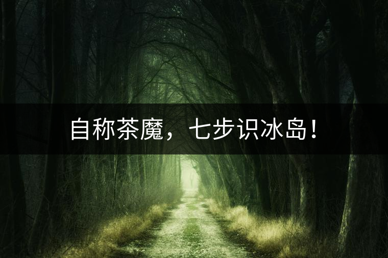 自稱茶魔，七步識冰島！