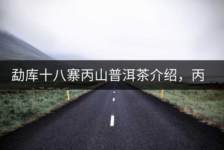 勐庫十八寨丙山普洱茶介紹，丙山古樹茶口感特點(diǎn)