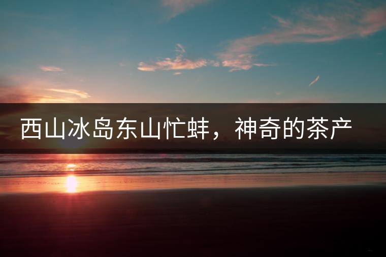 西山冰島東山忙蚌，神奇的茶產(chǎn)區(qū)勐庫