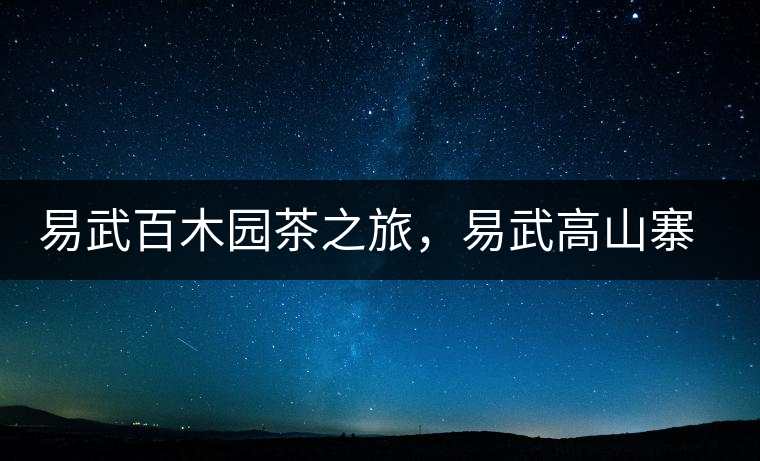 易武百木園茶之旅，易武高山寨古茶山