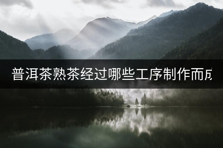 普洱茶熟茶經(jīng)過(guò)哪些工序制作而成？