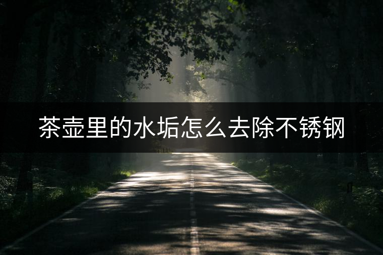 茶壺里的水垢怎么去除不銹鋼