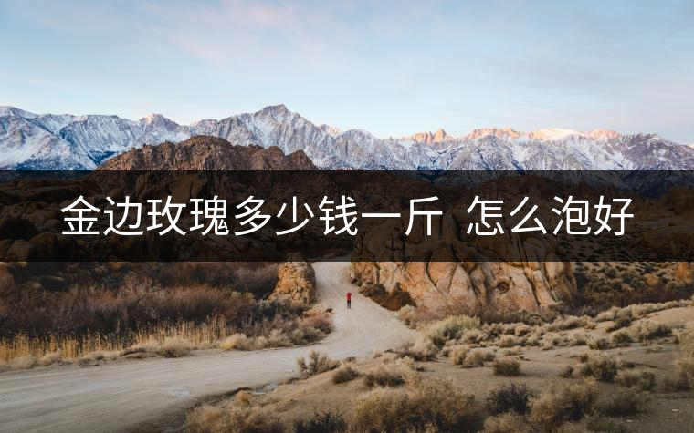 金邊玫瑰多少錢(qián)一斤  怎么泡好