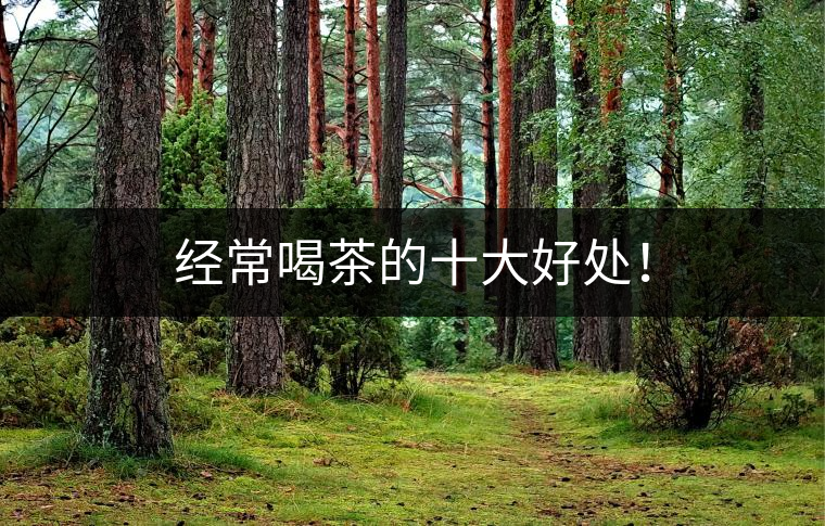 經常喝茶的十大好處！