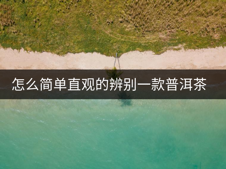 怎么簡(jiǎn)單直觀的辨別一款普洱茶的優(yōu)劣？