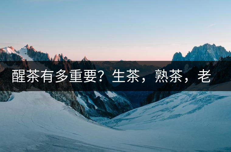 醒茶有多重要？生茶，熟茶，老茶，不同年份的普洱茶怎么醒茶？