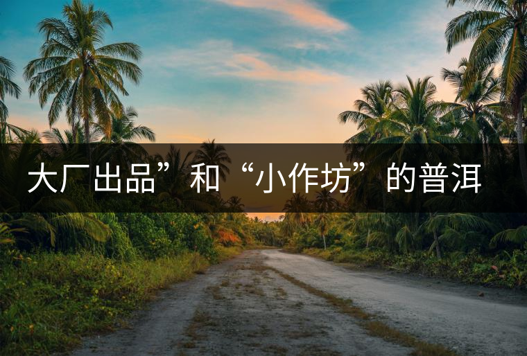 大廠出品”和“小作坊”的普洱茶，哪個(gè)更值得購(gòu)買？