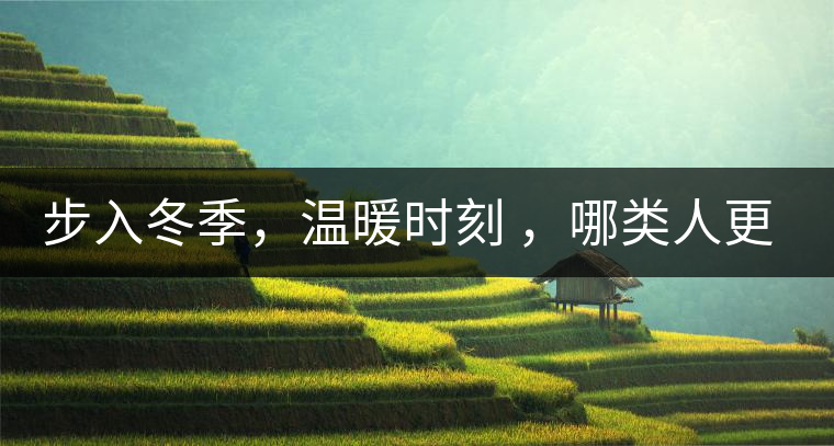 步入冬季，溫暖時(shí)刻 ，哪類人更適合 喝普洱熟茶
